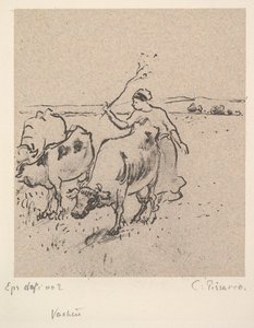 كاورد ، كاليفورنيا. 1899. بواسطة كميل يعقوب بيسارو