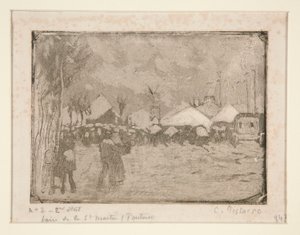 معرض سانت مارتن؟ بونتواز (معرض سانت مارتن ، في بونتواز) بواسطة Camille Pissarro