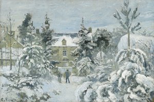 بيت Piette في مونتفوكو ، 1874 بواسطة كميل يعقوب بيسارو