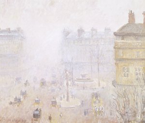 Place du Theatre Francais: Fog Effect بواسطة كميل يعقوب بيسارو