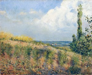 The Approaching Storm, by Camille Pissarro بواسطة كميل بيسارو