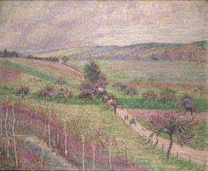 طريق Thierceville ، أوائل الربيع ، 1893 بواسطة كميل بيسارو