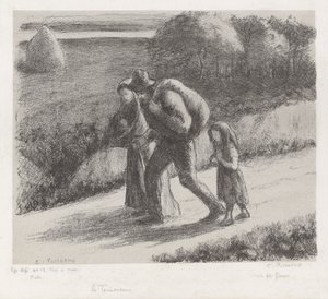 المتشردون بواسطة Camille Pissarro