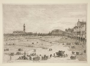 العلاقات العامة؟ ديلا فالي ، من مسلسل Vedute (مشاهدات) بواسطة كاناليتو (قناة جيوفاني أنطونيو)