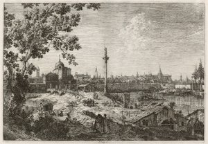 منظر خيالي لبادوا بواسطة Canaletto