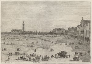 برا ديلا فالي بواسطة Canaletto