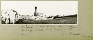 كنيسة سانت جورج ، لود ، 2 ديسمبر 1917 بواسطة كابتن. آرثر رودس