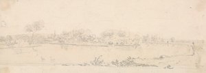 رسم المناظر الطبيعية عبر الماء بواسطة Capt. Thomas Hastings