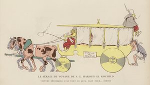 رسم توضيحي لـ Les Courses Dans L "Antiquite بواسطة Caran D" Ache بواسطة كاران داش