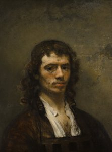 لوحة ذاتية، حوالي عام 1645 (زيت على لوحة)