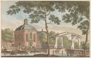 الكنيسة اللوثرية في روتردام ، حوالي 1790 الكنيسة اللوثرية في روتردام / L'Eglise Lutérienne à Rotterdam (العنوان على الجسم)