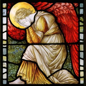 Betws Bledrws ، St Bledrws ، Shrigley & Hunt (1873-1982) ، Carl Almquist ، Weeping Angel ، 1886