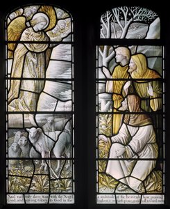 Over Wyresdale، Christ Church، Shrigley & Hunt (1873-1982) ، Carl Almquist ، The Shepherds Church ، Shepherding ، Sheep ، 18