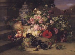 رسم الفاكهة والزهور بواسطة Carl Balsgaard