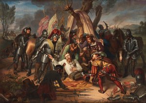 موريس ، ناخب ساكسونيا في معركة سيفرسهاوزن 1553 ، 1837.