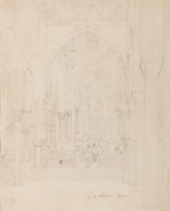 صقلية: Palatine Chapel ، باليرمو ، c.1850 بواسطة كارل فريدريش هاينريش فيرنر