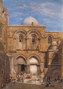 كنيسة القيامة ، القدس ، 1862