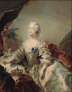 لويز من بريطانيا العظمى 1724-1751 ، ملكة الدنمارك ، 1747. بواسطة كارل جوستاف بيلو