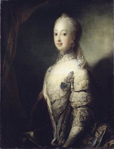 صوفي مادلين من الدنمارك ، ملكة السويد وفنلندا - صورة صوفيا ماجدالينا من الدنمارك (1746-1813) ، ملكة السويد ، بقلم بيلو ، كارل غوستاف (1711-1793). زيت على قماش بواسطة كارل جوستاف بيلو