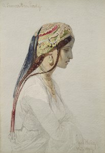 سيدة سامرية ، 1859 بواسطة كارل هاج