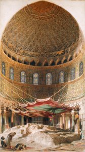 الصخرة المقدسة ، قمة جبل موريا ، القدس ، 1891