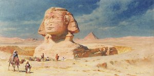 تمثال أبو الهول بالجيزة 1874