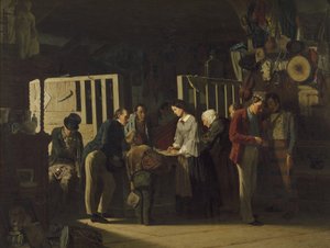 متجر البيدق الثاني ، 1859 بواسطة Carl Hendrik d Unker