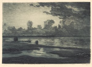 ليلة صيفية على شاطئ Hornbæk
