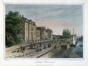 قصر بيبريتش ، فيسبادن ، ألمانيا ، c1820 بواسطة كارل ماير
