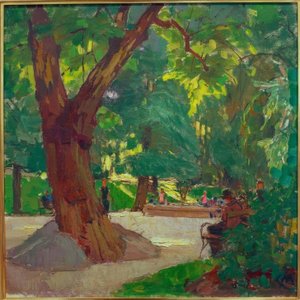 Heiligenstadt Park (بيتهوفن بارك) بواسطة كارل مول