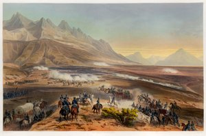 معركة بوينا فيستا ، حانة. 1851. بواسطة كارل نيبل