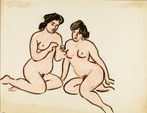 أنثيان عاريتان بواسطة كارل نيومان