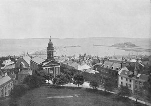 سانت بيتر بورت وجزيرة ، جيرنزي ، c1896 بواسطة كارل نورمان
