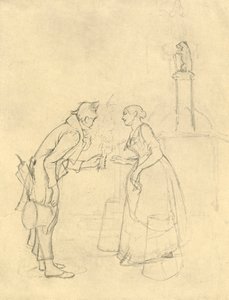 The Shy Free ، منتصف القرن التاسع عشر ، c1924. بواسطة كارل سبيتزويج
