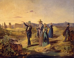 الإنجليز في كامبانا ، كاليفورنيا 1835. بواسطة كارل سبيتزويج