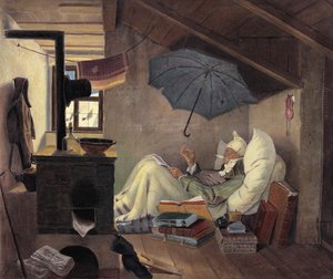 الشاعر المسكين ، 1839 بواسطة Carl Spitzweg
