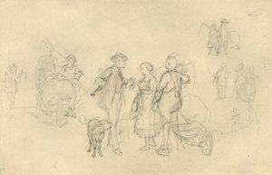 Verabredetes Rendezvous ، منتصف أواخر القرن التاسع عشر ، عام 1924. بواسطة كارل سبيتزويج