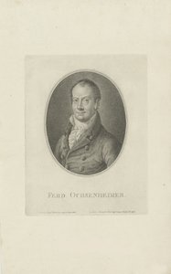 صورة فرديناند أوكسهايمر 1767-1822 ، 1807. بواسطة كارل تراوجوت ريدل