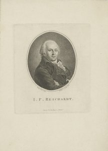 صورة للمؤلف يوهان فريدريش ريتشاردت 1752-1814 ، 1814. بواسطة كارل تراوجوت ريدل