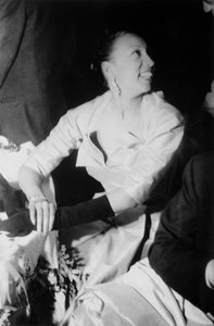 جوزفين بيكر (1906-1975) 20 مايو 1951 (طبعة فضية غلاتين)