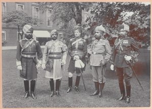 ضباط الملك الهنديون النظامون ، 1911