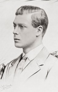 Prince Edward, future Edward VIII, later Duke of Windsor