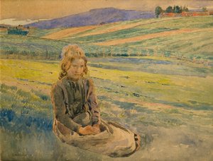 مساء الصيف بواسطة Carl Wilhelm Wilhelmson