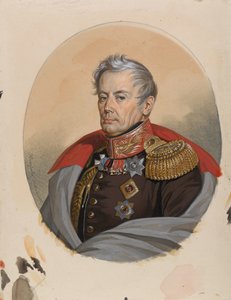 صورة الكونت Pyotr Petrovich Konovnitsyn 1764-1822 ، أوائل 1820s. بواسطة Carl von Hampeln