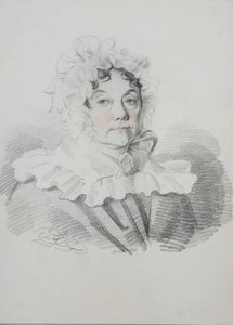 صورة ماريا إيفانوفنا ريمسكايا كورساكوفا ، ني نوموفا 1764-1832 ، 1820s.