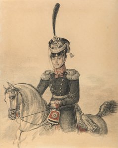 صورة نيكولاي الكسندروفيتش إيسلينييف 1785-1851 ، نهاية 1810s.