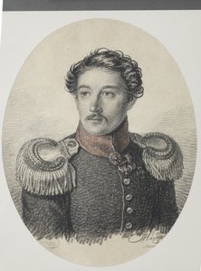 صورة لنيكولاي فاسيليفيتش خفوستوف 1793-1837 ، 1822.