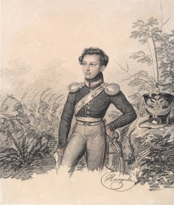 صورة لبافل Kotlubitsky ، نهاية 1810s. بواسطة Carl von Hampeln