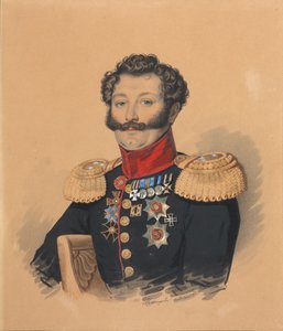 صورة للأمير ستيبان ألكسندروفيتش خيلكوف 1785-1854 ، بعد عام 1832.