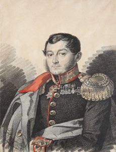 صورة ل Pyotr Nikolaevich Yermolov 1787-1844 ، 1820s. بواسطة Carl von Hampeln